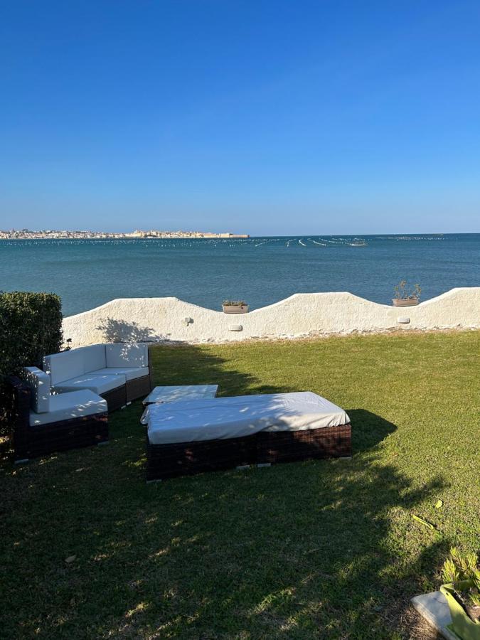 Casa Con Piscina E Vista Mare Dal Giardino Appartement Fanusa Buitenkant foto